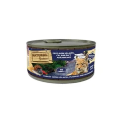 Natural Greatness Gato Pavo con Salmón, Calabaza y Arándanos 185g
