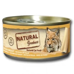 Natural Greatness Gatos Pechuga de Pollo Lata 70g