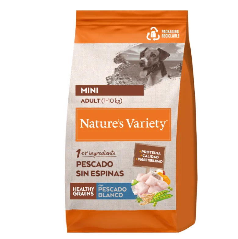 Nature´s Variety Healthy Grain Mini Adult Pescado Blanco