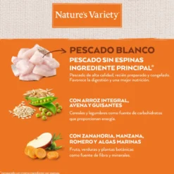 Nature´s Variety Healthy Grain Medium Maxi Adult Pescado Blanco