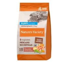 Nature´s Variety No Grain Medium Maxi Puppy Salmón Noruego