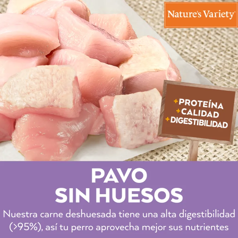Nature's Variety Original Adulto Mini Adulto Pavo