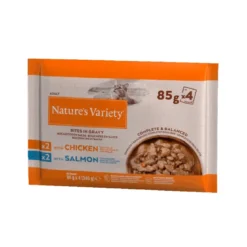 Nature's Variety Original Bocaditos En Salsa Para Gatos 4x85gr