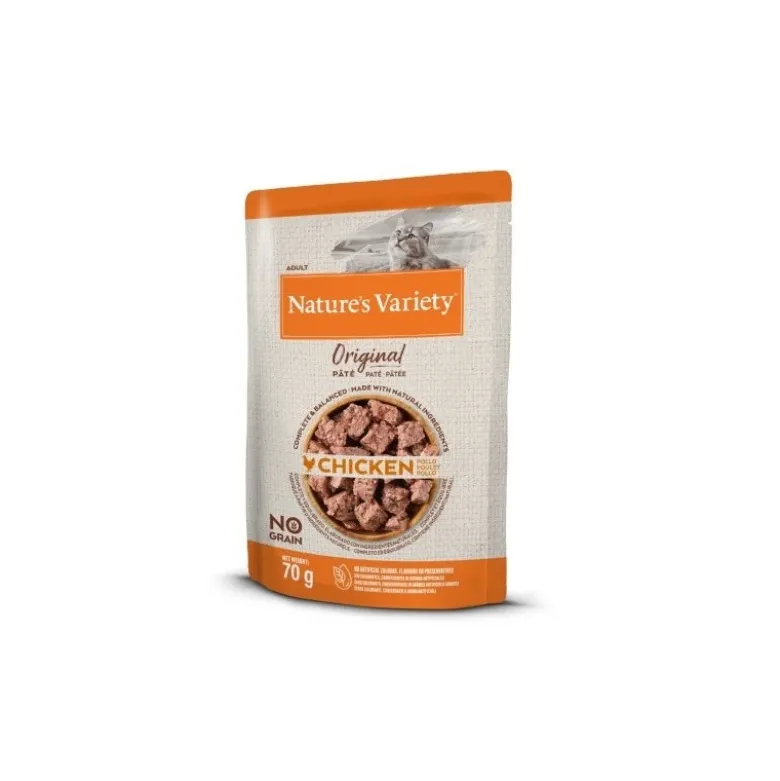 Nature's Variety Paté de Pollo para Gatos 70g