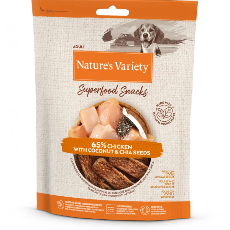 Nature's Variety Snack Pollo para Perros