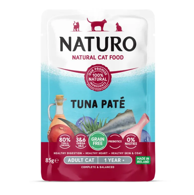 Naturo Cat Pate Atún para Gatos 85g