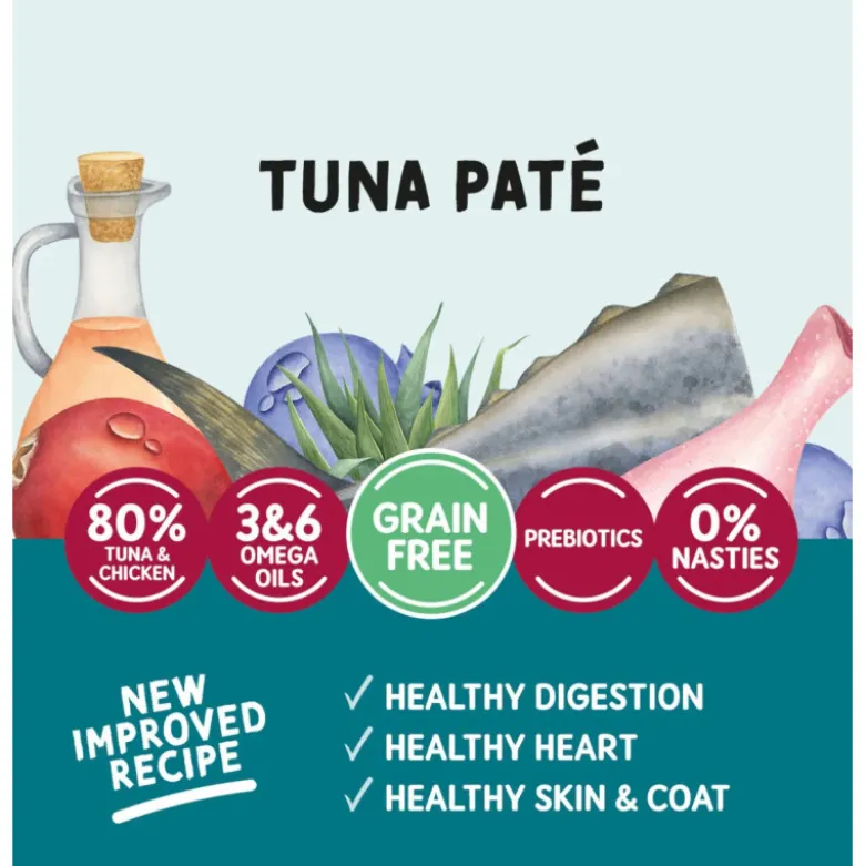 Naturo Cat Pate Atún para Gatos 85g