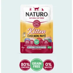 Naturo Cat Pate Kitten Pollo 85g