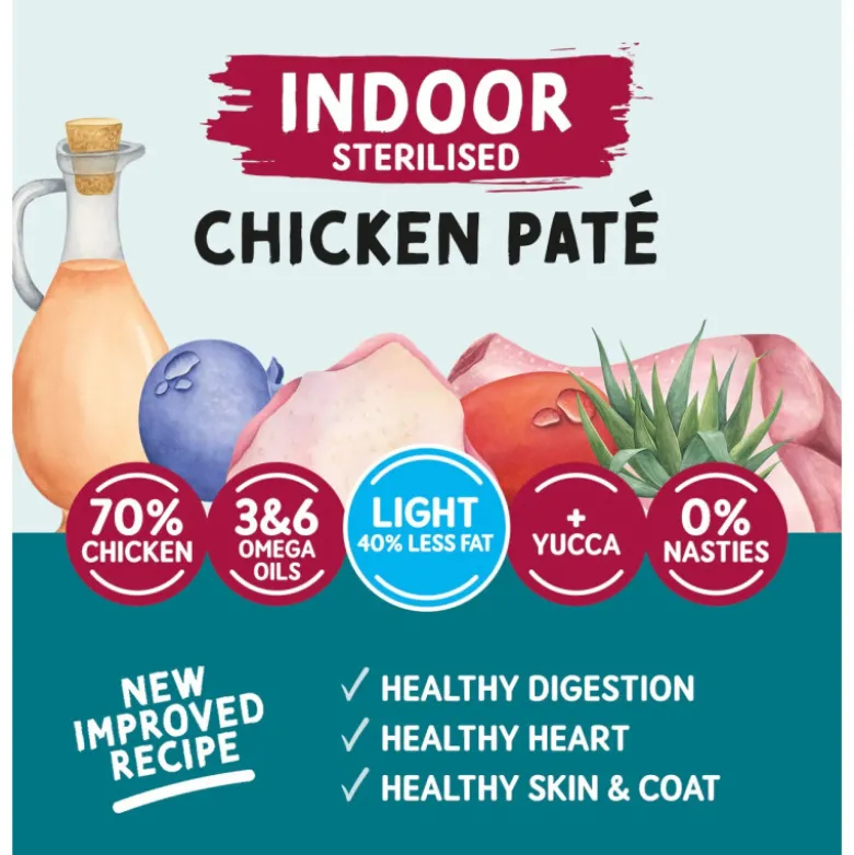 Naturo Cat Paté Esterilizado Pollo 85g