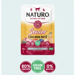 Naturo Cat Paté Senior Pollo 85g