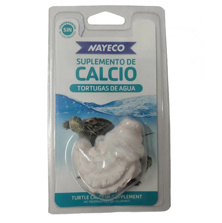 Nayeco Bloque Calcio Vitaminado Para Tortugas 50g