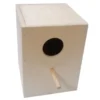 Nido de Madera Vertical para Periquitos 17x15x20cm