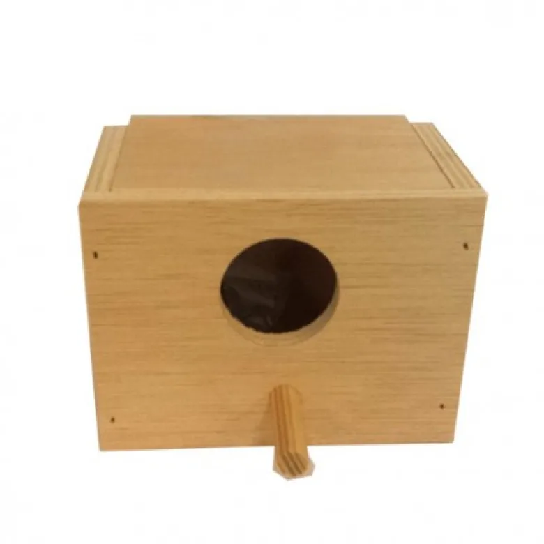 Nido Madera Pájaros Exóticos