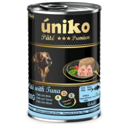 Úniko Adult Paté de Atún para Perros Lata