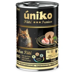 Úniko Adult Paté de Pollo para Gatos Lata 400g