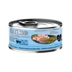 Úniko Kittens Pollo y Vegetales para Gatos Lata 100g