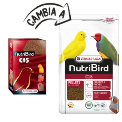 NutriBird C15 Alimento para Canarios y Exóticos