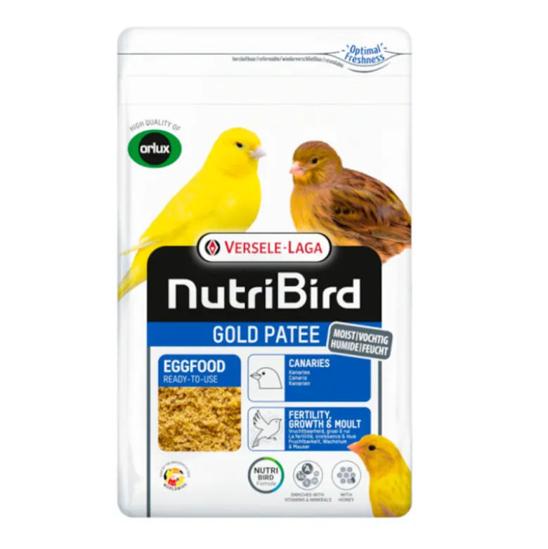 NutriBird Gold Patee Orlux Pasta Amarilla para Aves