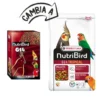 NutriBird G14 Tropical Alimento Para Agapornis, Ninfas y Loros 1kg