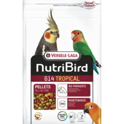 NutriBird G14 Tropical Alimento Para Agapornis, Ninfas y Loros 1kg