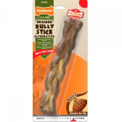 Nylabone Braided Bully Stick Ternera