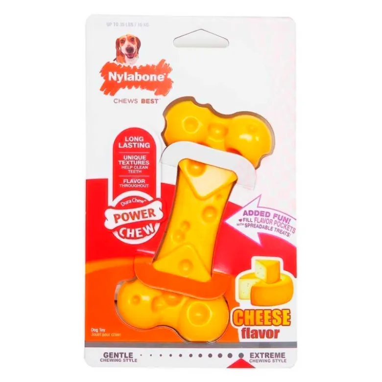 Nylabone Dura Chew Bone Sabor Queso