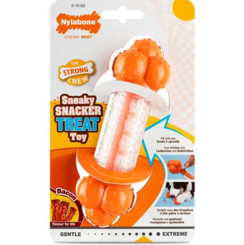 Nylabone Strong Chew Sneaky Snacker Bacon para Perros