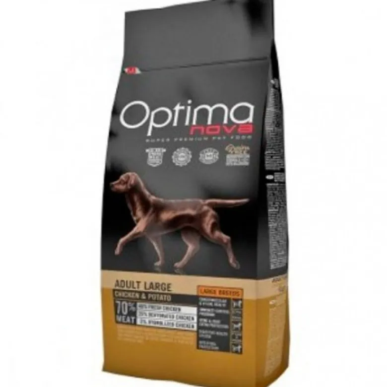 Optima Nova Adult Large Pollo y Patata