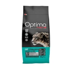Optima Nova Gatos Esterilizado Pollo y Arroz