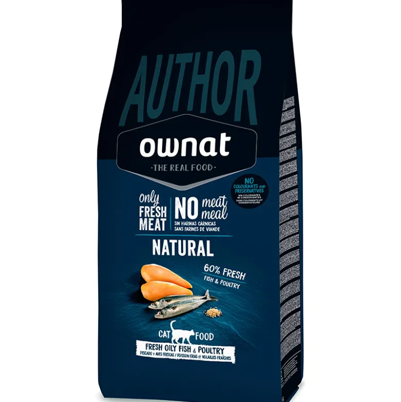 Ownat Author Fresh Oily Fish & Poultry para Gatos