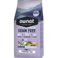 Ownat Prime Grain Free Cat Sterilized Pescado