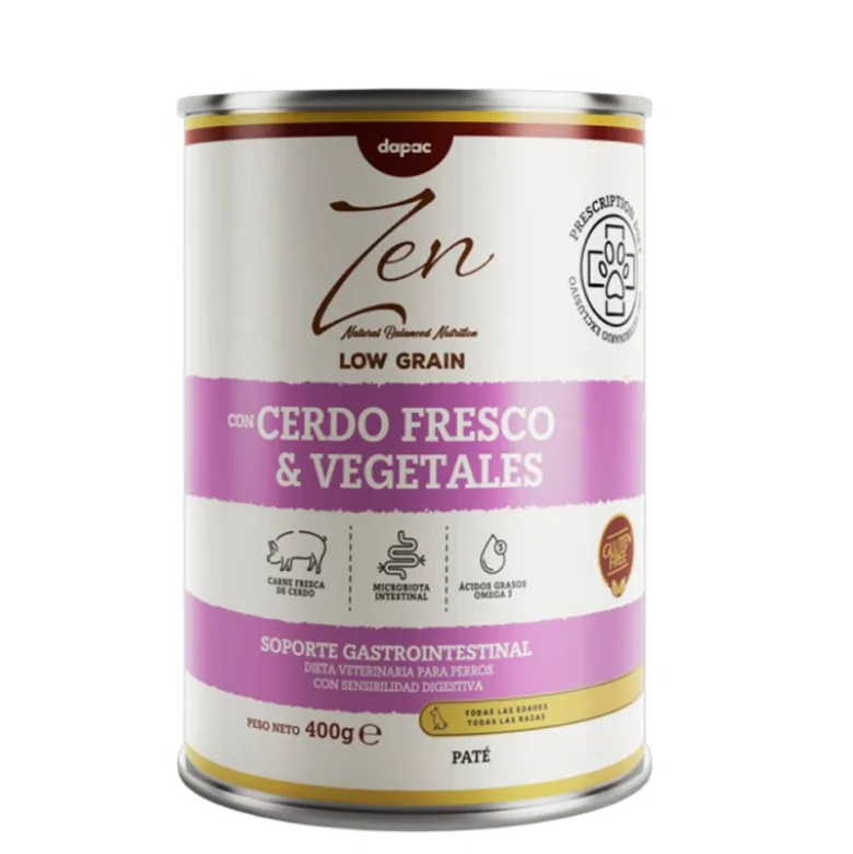 Paté Zen de Cerdo y Vegetales para Perros