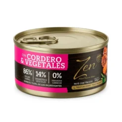 Paté Zen de Cordero y Vegetales para Perros