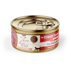 Paté Zen Láminas de Atún y Jamón en Salsa para Gatos