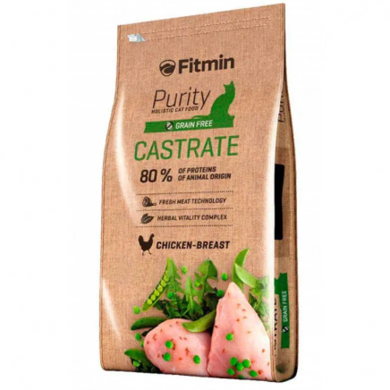 Pienso Fitmin Cat Purity Castrate Pechuga de Pollo