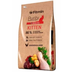 Pienso Fitmin Cat Purity Kitten Higado de Pollo