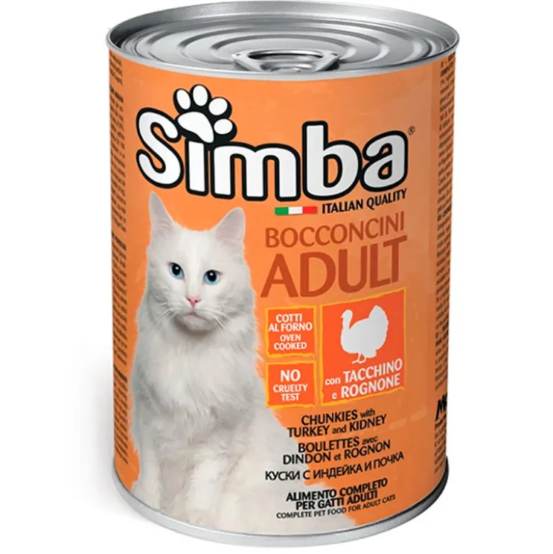 Pilcat Simba Pavo con Riñones 415g
