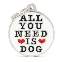 Placa Identificativa All You Need is Dog