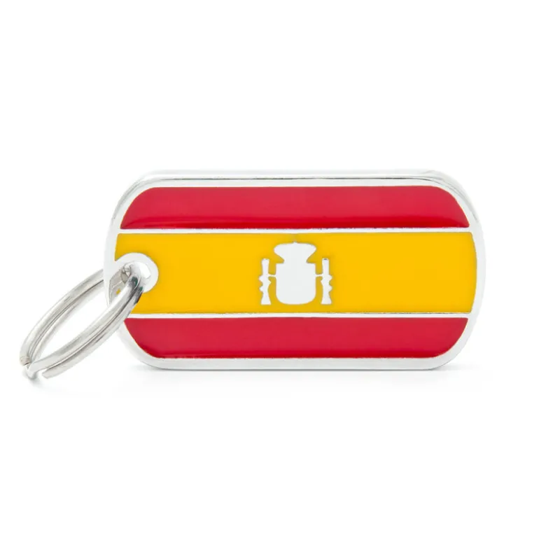 Placa Identificativa Bandera de España