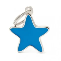 Placa Identificativa Estrella Azul