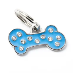 Placa Identificativa Hueso Chic Diamantes