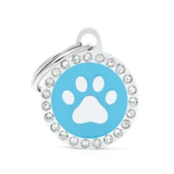 Placa Identificativa Pata Azul Brillantes