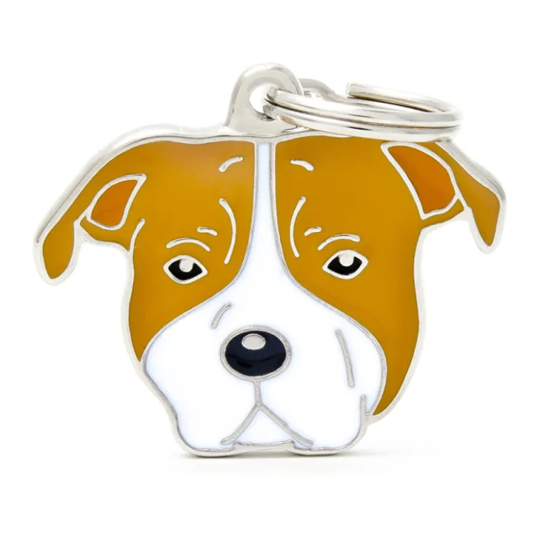 Placa Identificativa Perro American Staffordshire
