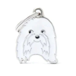 Placa Identificativa Perro Bichón Maltes