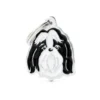 Placa Identificativa Shih Tzu Blanco y Negro