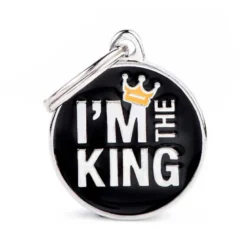Placa I'M THE KING Tamaño Medio
