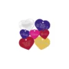 Placas Forma de Corazón Personalizada