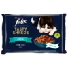 Purina Felix Tasty Shreds Festin del Mar 4x80g