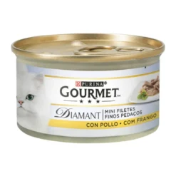 Purina Gourmet Diamant Filetes de Pollo para Gatos 85g