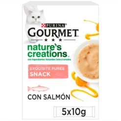 Purina Gourmet Nature's Creations Snack Puré de Salmón
